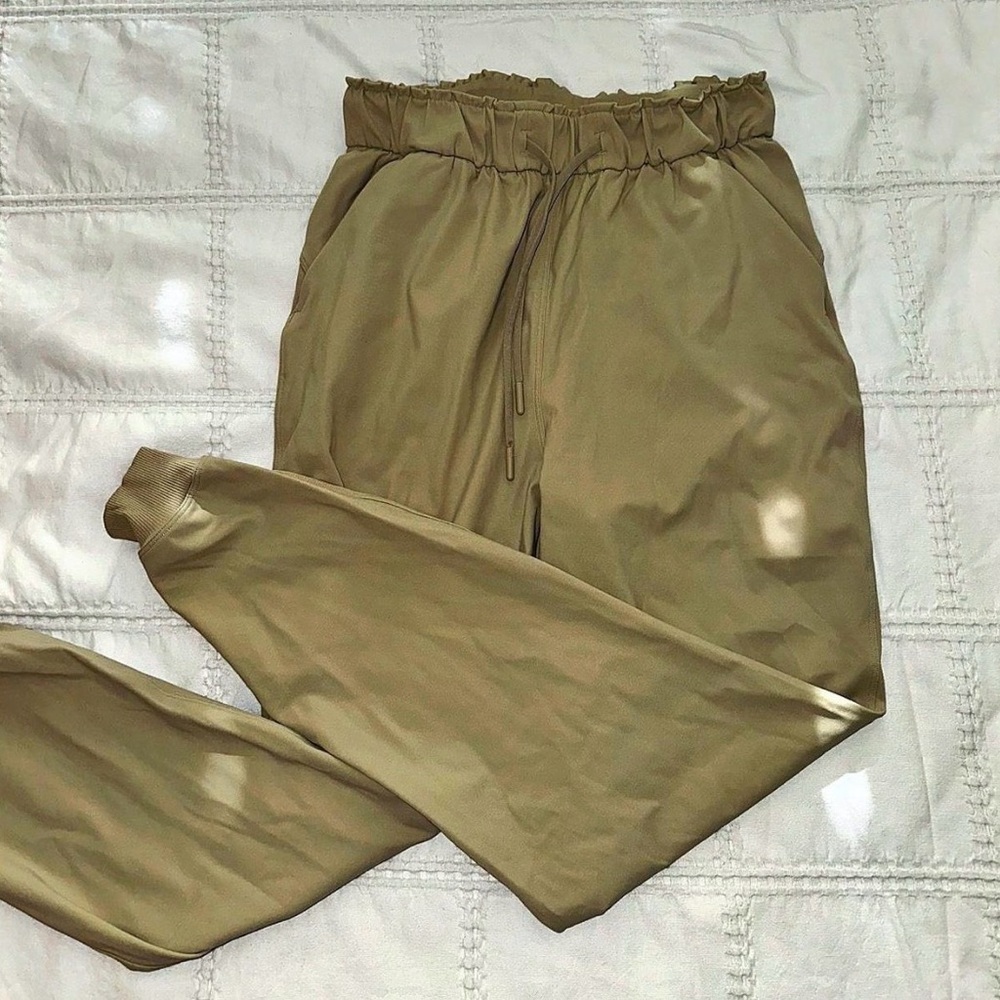Khaki Jogger Pants